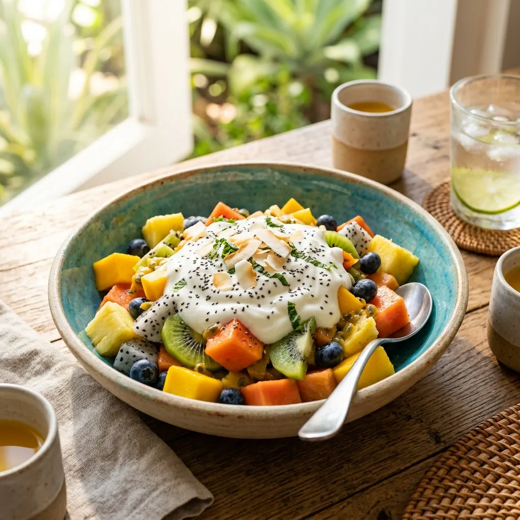 Salada de Frutas com Iogurte