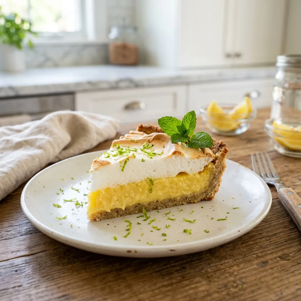 Torta de Limão Low Carb